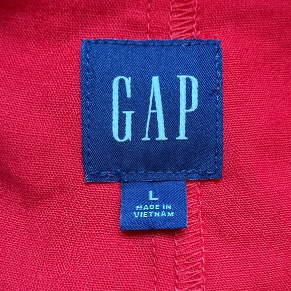 GAP Red Linen Mini Skort - Picture 4 of 6